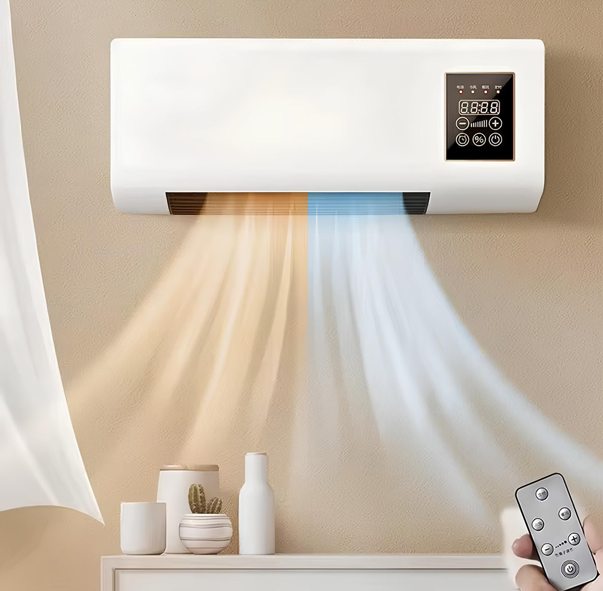 Kilmo™ – Aire portátil frío y calor 2 en 1